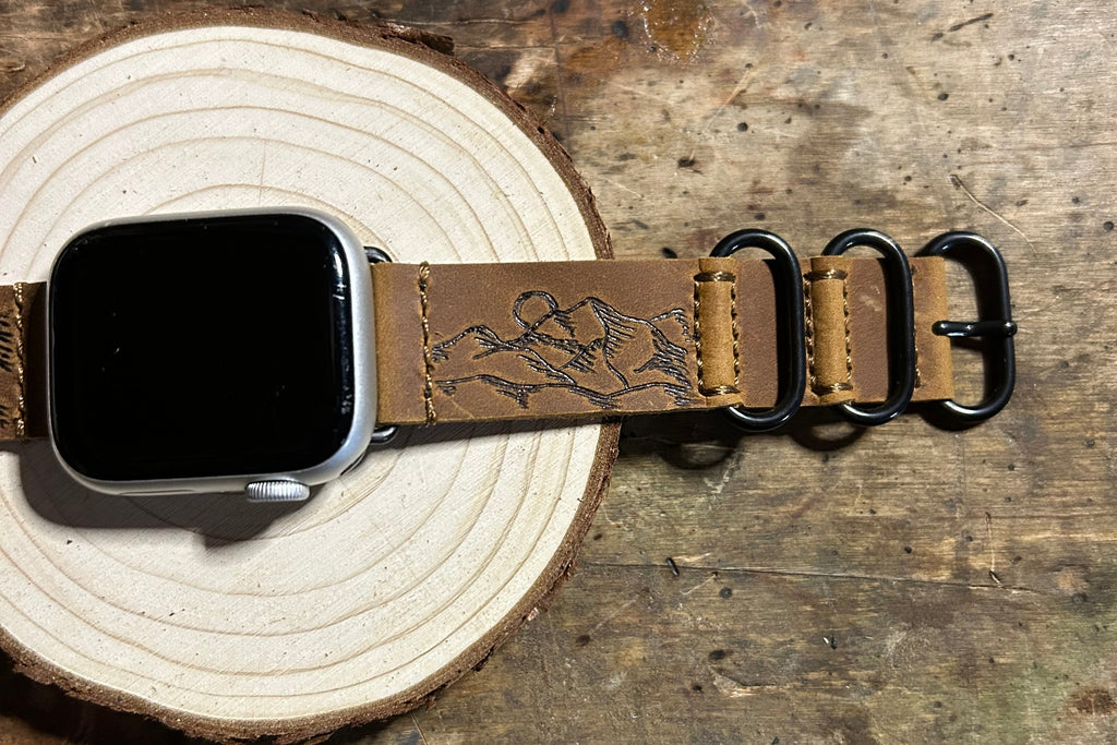 This isn't just a replacement band; it’s a hand-burned original. Transform your daily tech into a hand-crafted statement.