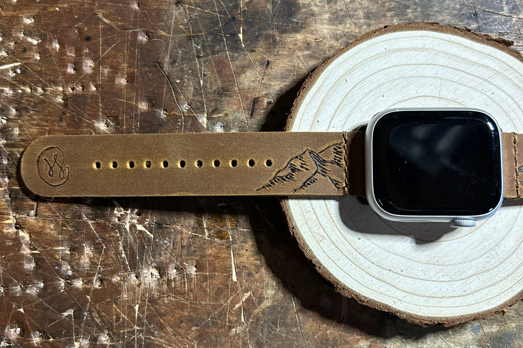 This isn't just a replacement band; it’s a hand-burned original. Transform your daily tech into a hand-crafted statement.