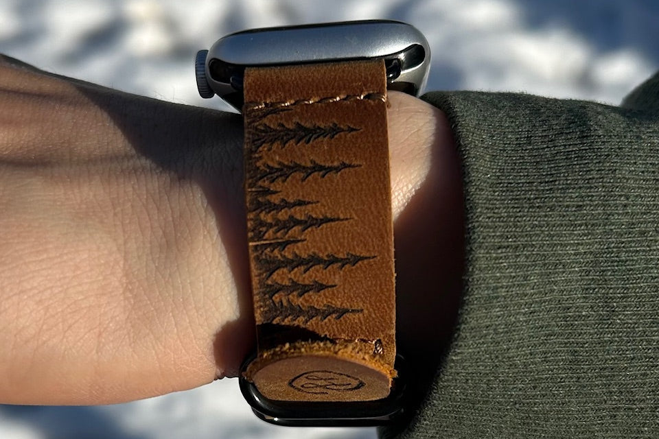 This isn't just a replacement band; it’s a hand-burned original. Transform your daily tech into a hand-crafted statement.