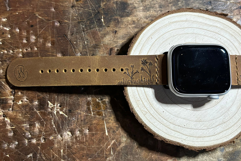 This isn't just a replacement band; it’s a hand-burned original. Transform your daily tech into a hand-crafted statement.