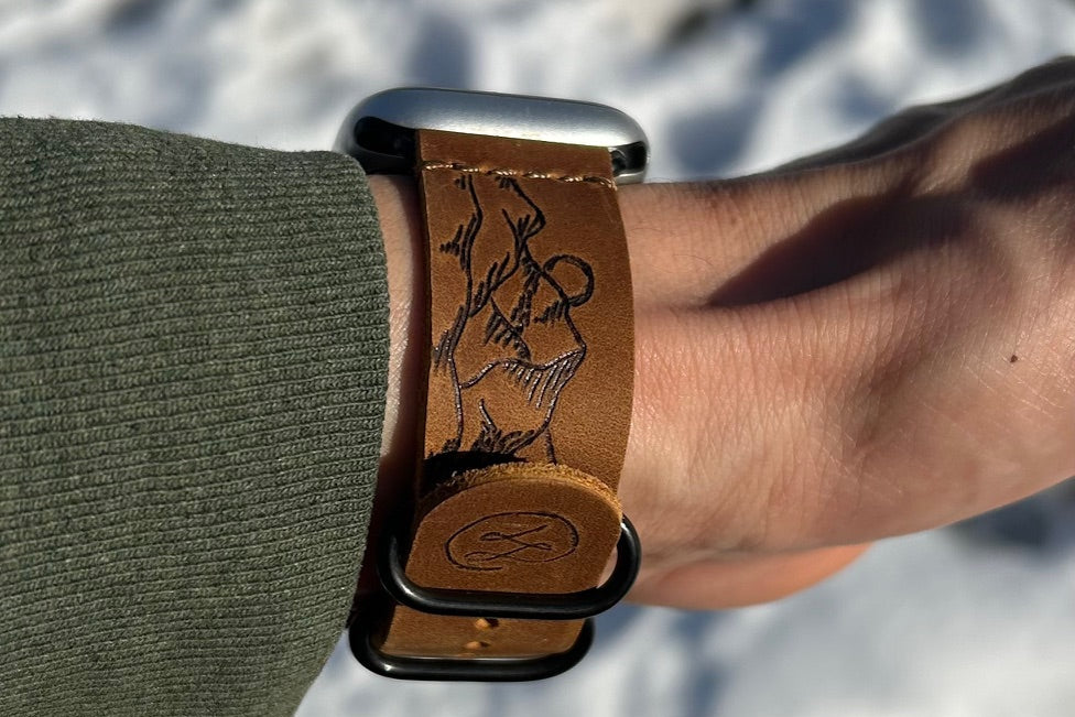This isn't just a replacement band; it’s a hand-burned original. Transform your daily tech into a hand-crafted statement.